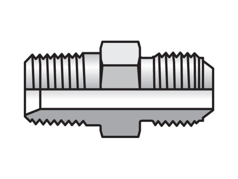Picture of Parker 0109-16-16 - Specialty Parker Triple Thread Fitting 0109