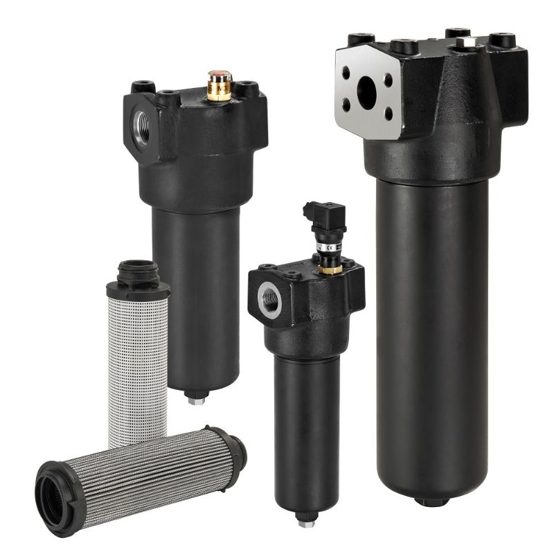 Picture of Parker EPF1102QIBM3MG081 - High Pressure Inline Hydraulic Oil Filter – iProtect® EPF Series