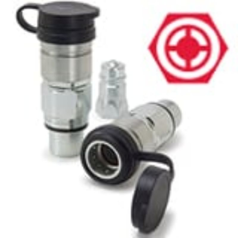 Picture of Parker 0312-001 - OEM Aftermarket Rigid Mount Connect Under Pressure Coupler, ISO 5675(Kubota Replacement) - 0312-001