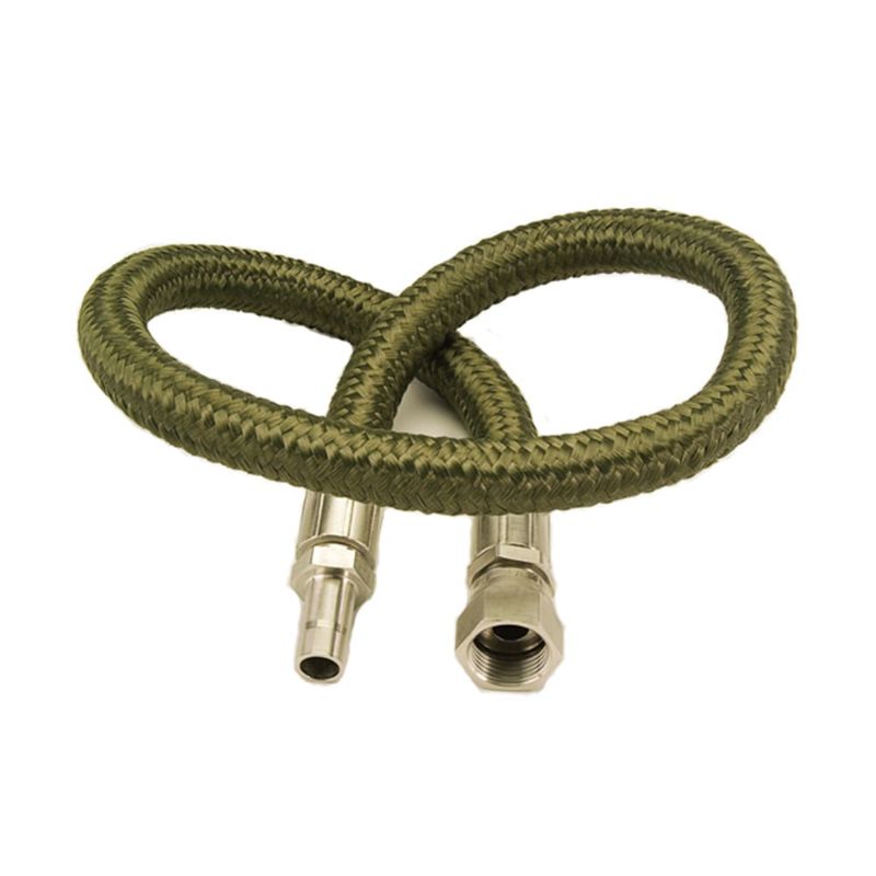 Picture of Parker 06-NCB - Seamless Convoluted PTFE with Nomex® Braid - NCW/NCB