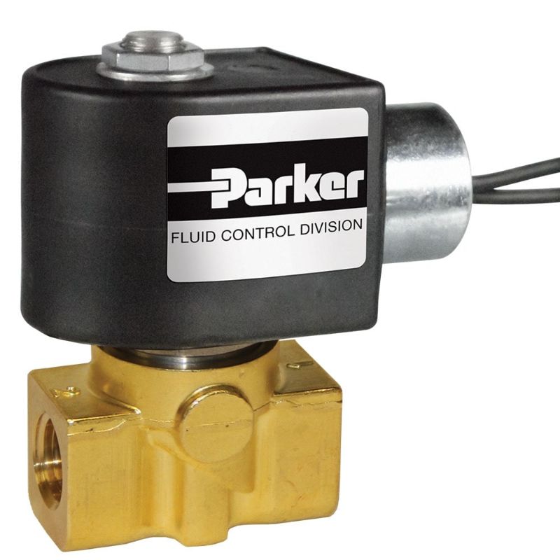 Picture of Parker 73212BN3SN00N0H111P3 - Parker 2-Way Normally Closed, 3/8" NPT General Purpose Solenoid Valves
