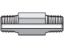 Picture of Parker 1/8 X 1.5 FFF-SS - Pipe & Port Nipple FFF