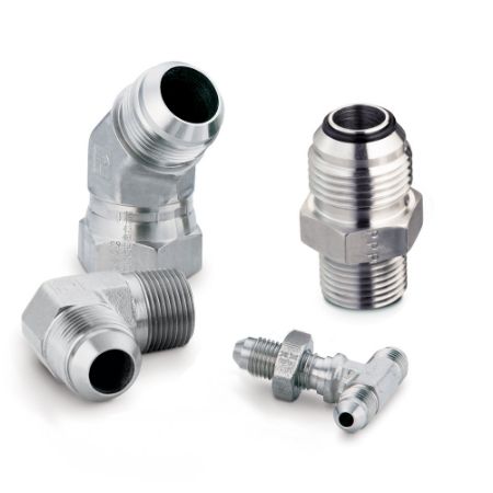Picture for category Hydraulic 37°degree Flare Adapters