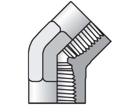 Picture for category Pipe & Port 45° Elbow DD45