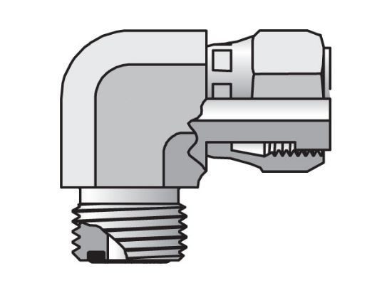 Picture of Parker 6 C6LO-S PLUG - Seal-Lok ORFS 90° Elbow C6LO