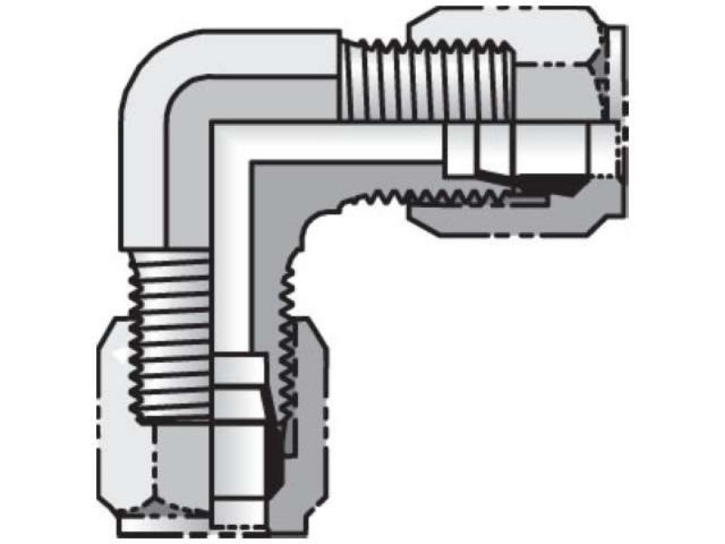 Picture of Parker 8 EU-S - Ferulok 90° Elbow EBU
