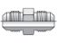 Picture of Parker 4 HBTX-S - Triple-Lok 37° Straight HTX