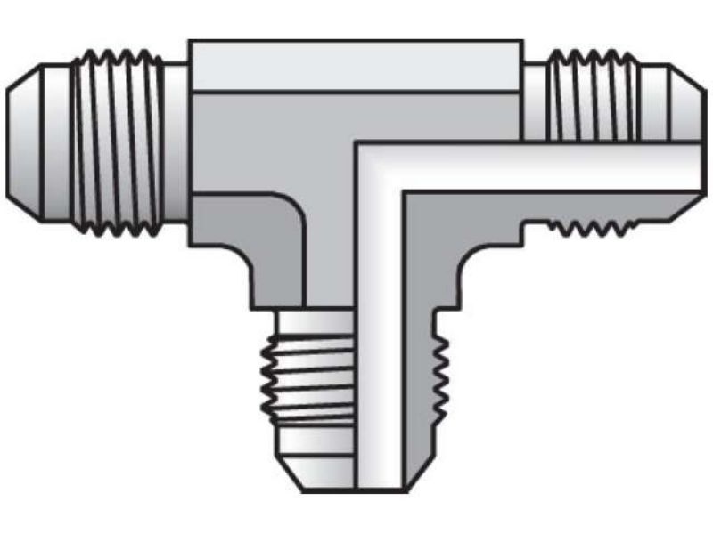 Picture of Parker 8 JBTX-SS - Triple-Lok 37° Tee JTX