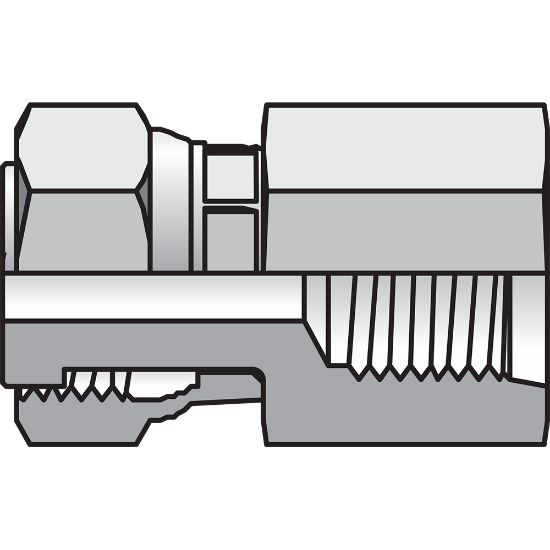 Picture of Parker 10 G65L-SS ETS - Seal-Lok Xtreme Metal Face Seal Tube Fittings and Adapters