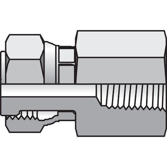 Picture of Parker 10 G6L-SS ETS - Seal-Lok Xtreme Metal Face Seal Tube Fittings and Adapters