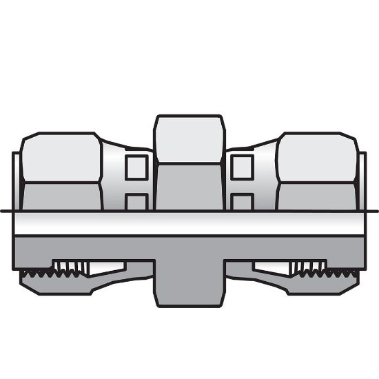 Picture of Parker 10 HL6-SS - Seal-Lok Xtreme Metal Face Seal Tube Fittings and Adapters