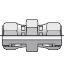 Picture of Parker 10 HL6-S - Seal-Lok O-Ring Face Seal Tube Fittings and Adapters