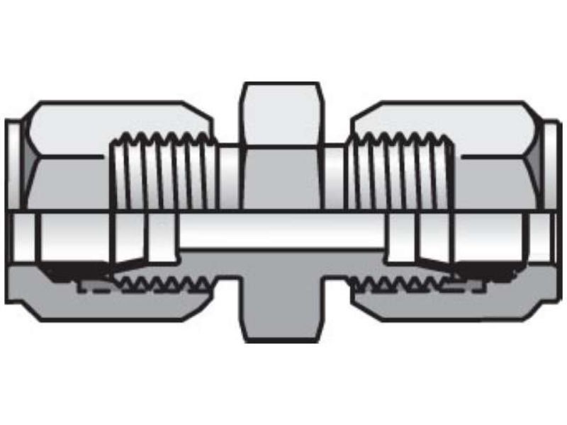 Picture of Parker 4 LHBU-SS - Ferulok Straight LHBU
