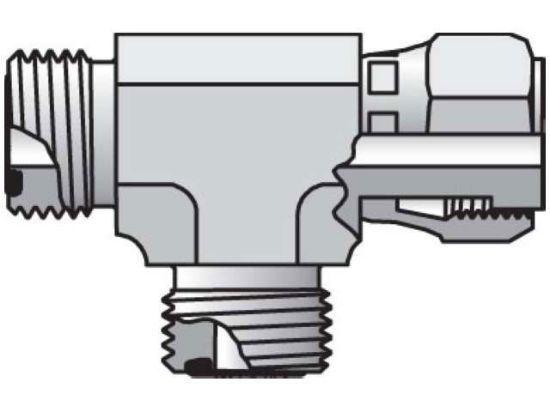 Picture of Parker 10 R6LO-S V0894 - Seal-Lok ORFS Tee R6LO