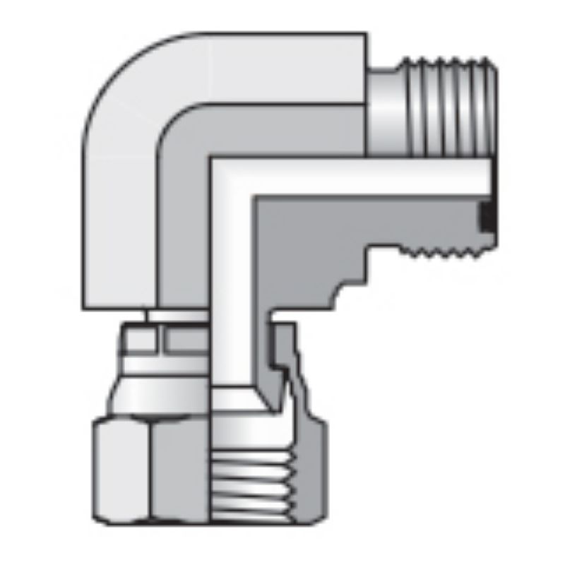 Picture of Parker 12 LOEX6-S - Conversion Adapters for Tube and Hose Connections