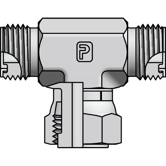 Picture of Parker 10 S6L9-SS ETS - Seal-Lok Xtreme Metal Face Seal Tube Fittings and Adapters