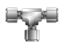Picture of Parker 2-2-2 JBZ-B - CPI Inch Tube Union Tee - JBZ