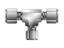Picture of Parker 8-8-4 JBZ-SS - CPI Inch Tube Reducing Union Tee - JBZ