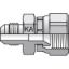 Picture of Parker 4-4XHMKA6S - Komatsu 30° Flare, Metric Thread Adapters