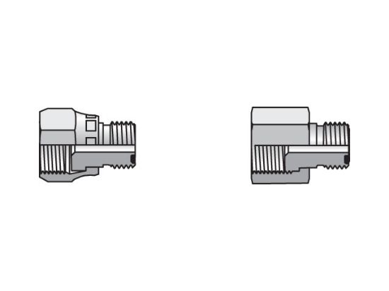 Picture of Parker 10-6 TRLO-S V0894 - Seal-Lok ORFS Straight Swivel TRLON