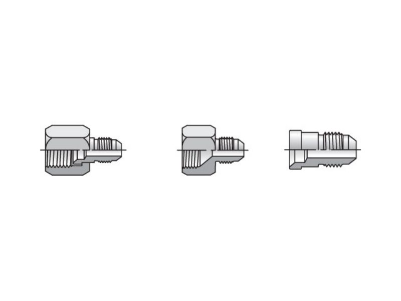 Picture of Parker 8-4 TRBTX-S - Triple-Lok 37° Straight TRTX