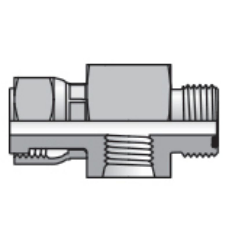 Picture of Parker 20-4 LOHL6G5TP-S - In-Line Diagnostic Fittings and Adapters