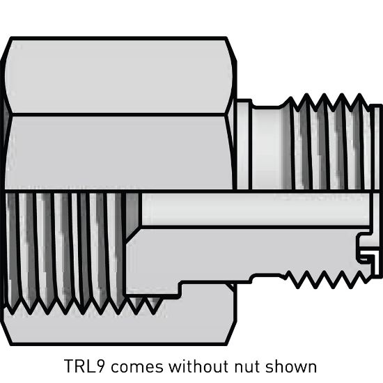 Picture of Parker 12-4 TRL9-SS ETS - Seal-Lok Xtreme Metal Face Seal Tube Fittings and Adapters