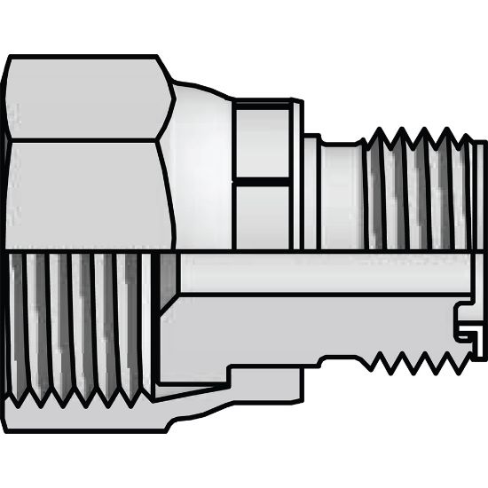 Picture of Parker 10-6 TRL9N-SS ETS - Seal-Lok Xtreme Metal Face Seal Tube Fittings and Adapters