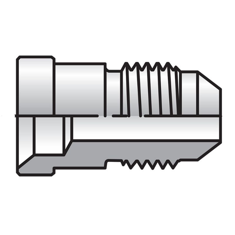 Picture of Parker 10-4 TRTX-S - Triple-Lok® 37° Flare JIC Tube Fittings and Adapters