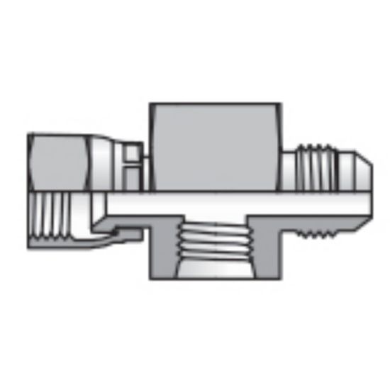 Picture of Parker 4-4 XHX6G5TP-S - In-Line Diagnostic Fittings and Adapters
