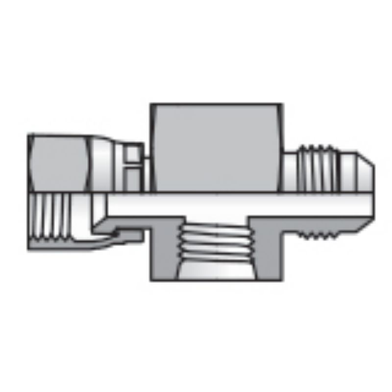 Picture of Parker 10-4 XHX6G5TP-S - In-Line Diagnostic Fittings and Adapters