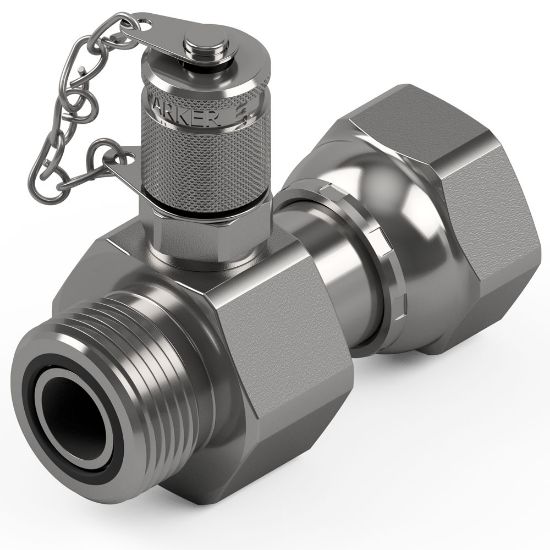 Picture of Parker 10-4R6P4MLOS - Seal-Lok O-Ring Face Seal Tube Fittings and Adapters