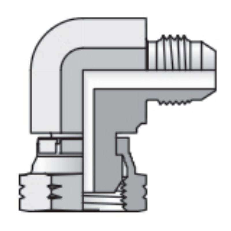 Picture of Parker 12-16XEMK46S - Conversion Adapters for Tube and Hose Connections