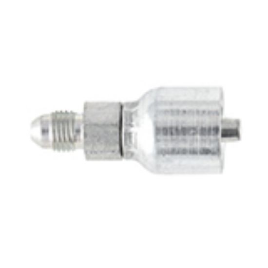 Picture of Parker 10371-10-8 - Crimp Style Hydraulic Hose Fitting – 71 Series Fittings