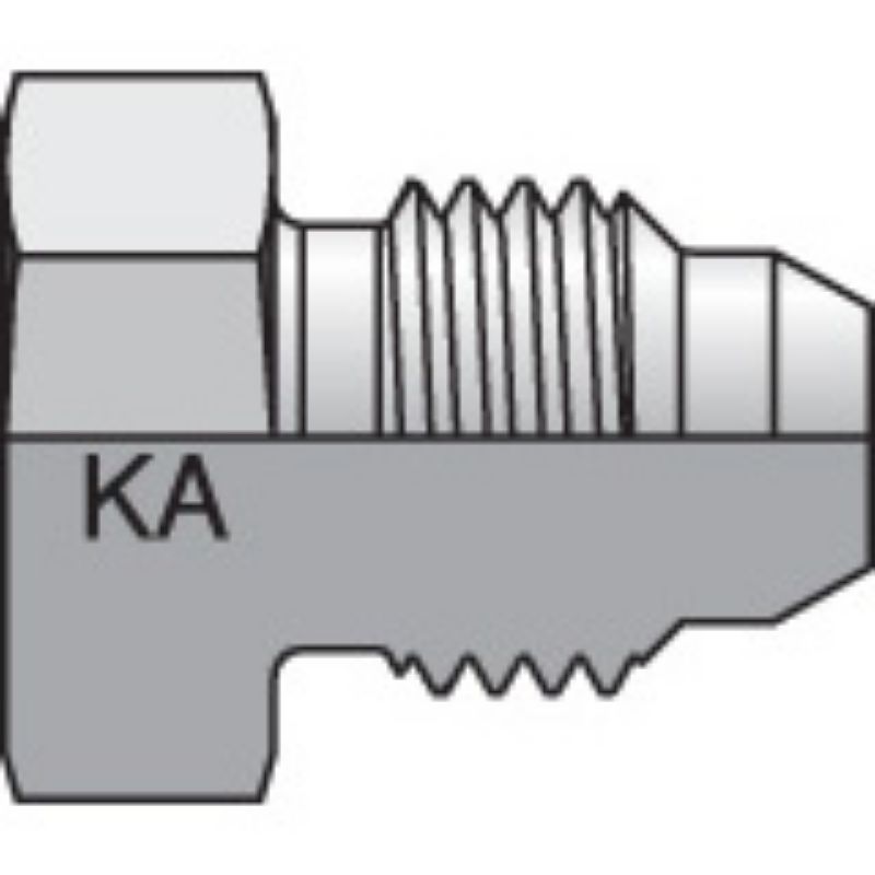 Picture of Parker 16PNMKAS - Komatsu 30° Flare, Metric Thread Adapters