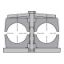 Picture of Parker 3190/190-PP - Inch Tube and Hose Clamps