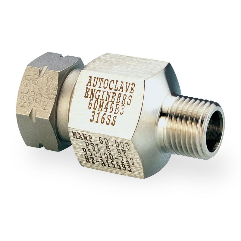 Picture of Parker 15M64KQ - Autoclave Cone and Thread Adapters and Couplings
