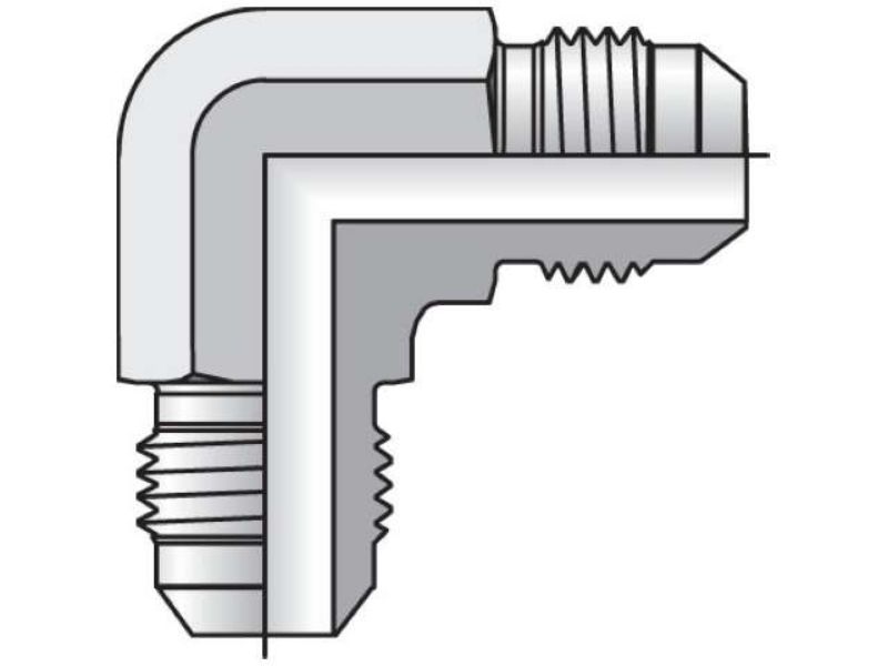 Picture of Parker 4 EBTX-S - Triple-Lok 37° 90° Elbow ETX