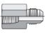 Picture of Parker 8-4 GTX-B - Triple-Lok 37° Straight GTX
