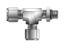 Picture of Parker 12-12-12 R5BZ-S - CPI Inch Tube Male Tee SAE Straight Thread - R5BZ