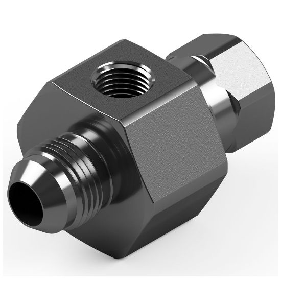 Picture of Parker 8-4R6O4MXS - Triple-Lok® 37° Flare JIC Tube Fittings and Adapters