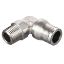 Picture of Parker 169PLM-8-8 - Electroless Nickel Plated Brass Push-to-Connect Fittings - Prestolok PLM