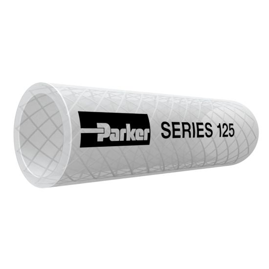Picture of Parker 125-04000300 - NEXBRAID® PVC Clear Standard Wall General Service Hose, Series 125