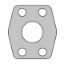 Picture of Parker 12CP1SX - 4-Bolt Hydraulic Flanges and Components