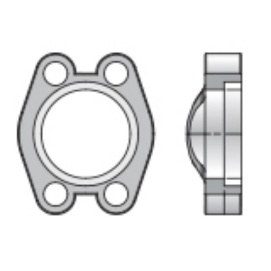 Picture of Parker 12FCCT1SX - 4-Bolt Hydraulic Flanges and Components