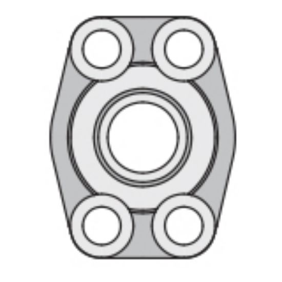 Picture of Parker 12G4Q1BSX - 4-Bolt Hydraulic Flanges and Components
