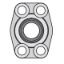 Picture of Parker 12G5Q1BSS - 4-Bolt Hydraulic Flanges and Components