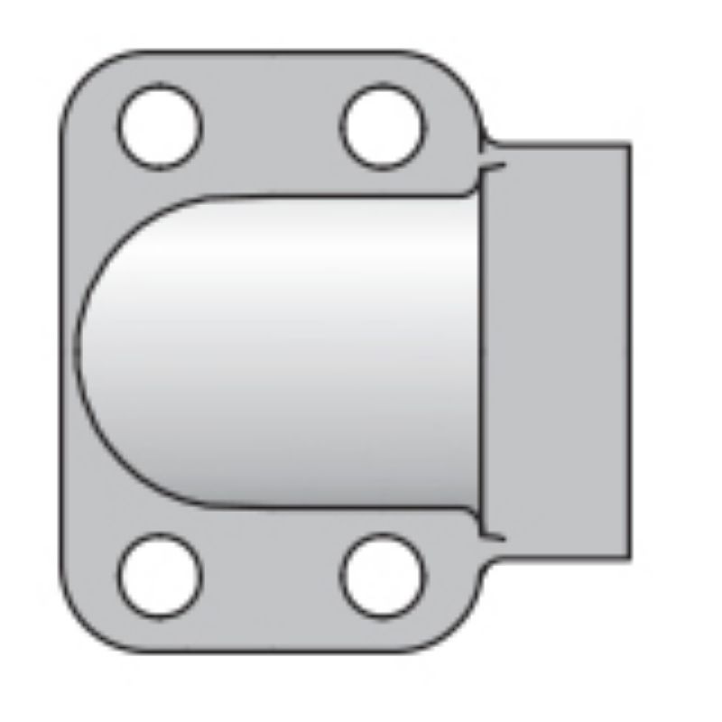 Picture of Parker 32GEQ1BSX - 4-Bolt Hydraulic Flanges and Components