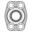 Picture of Parker 8GQ2BSX - 4-Bolt Hydraulic Flanges and Components