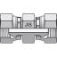 Picture of Parker 12HP46S - Japanese Industrial Standard (JIS) Adapters
